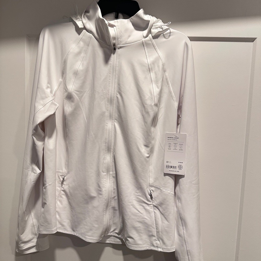 Athleta White “Interval” Jacket